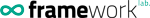 Framework Lab Logotipo mini preto